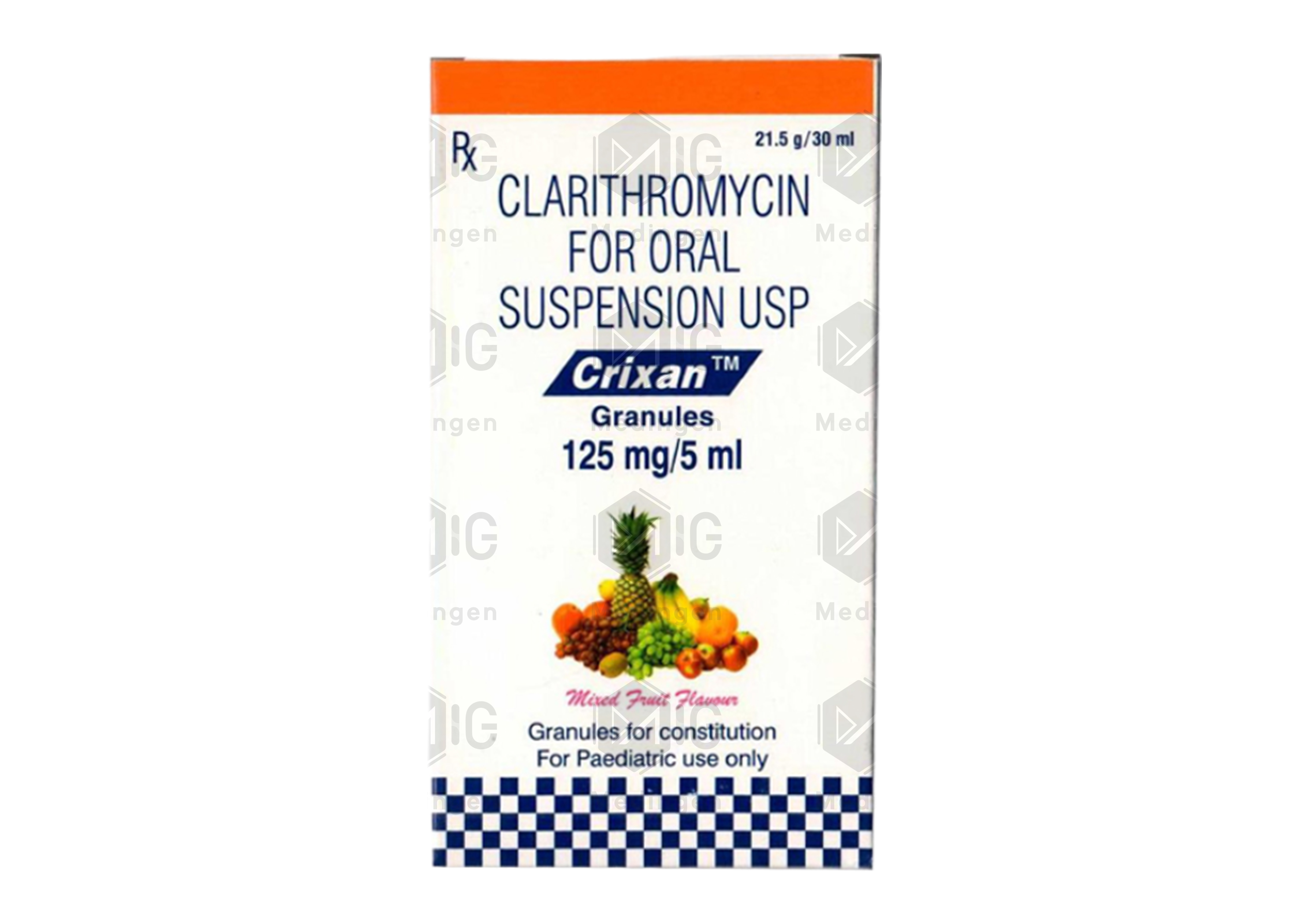CRIXAN 125MG SUSPENSION